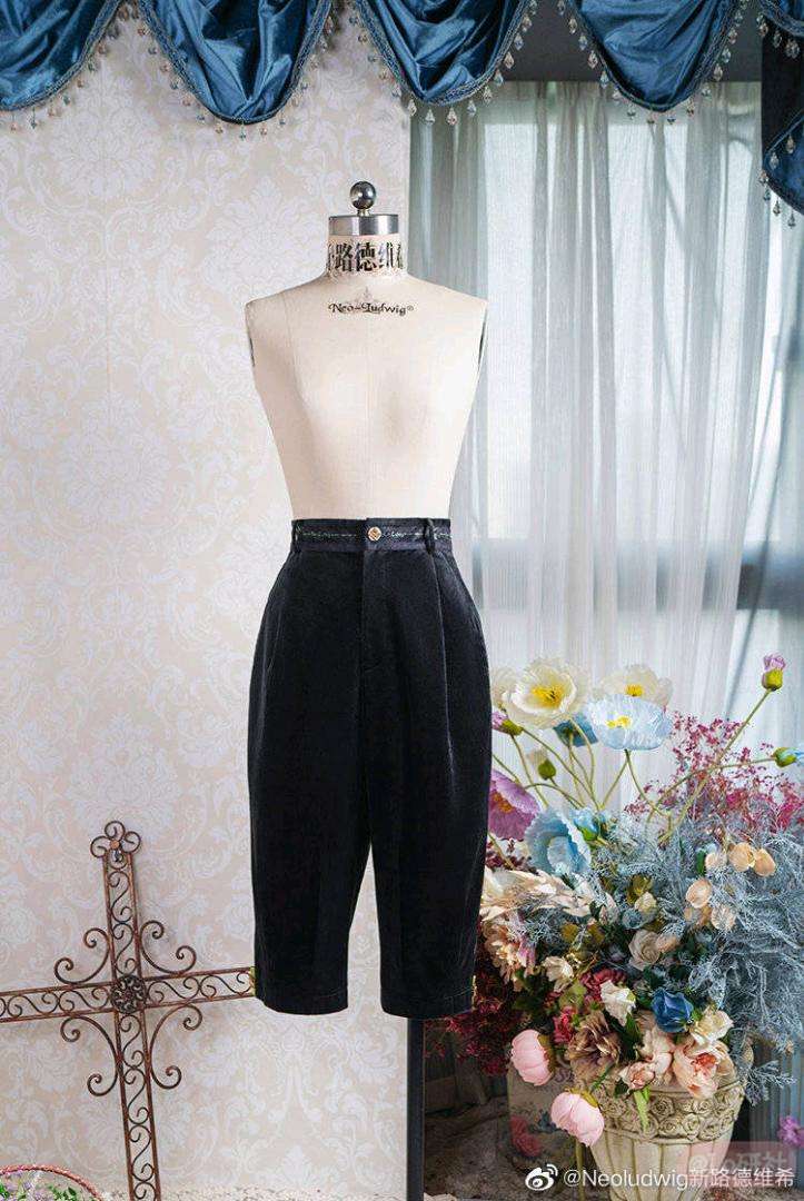 百年孤寂 印花中裤