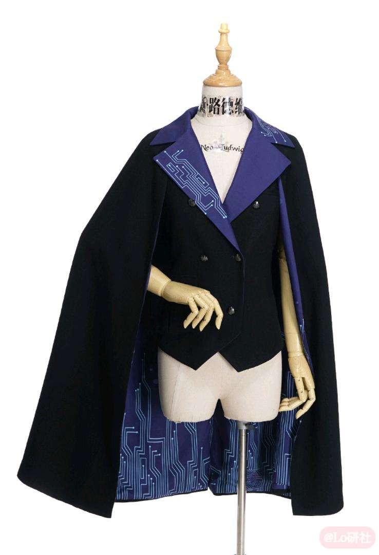 无尽馆长 假两件马甲斗篷