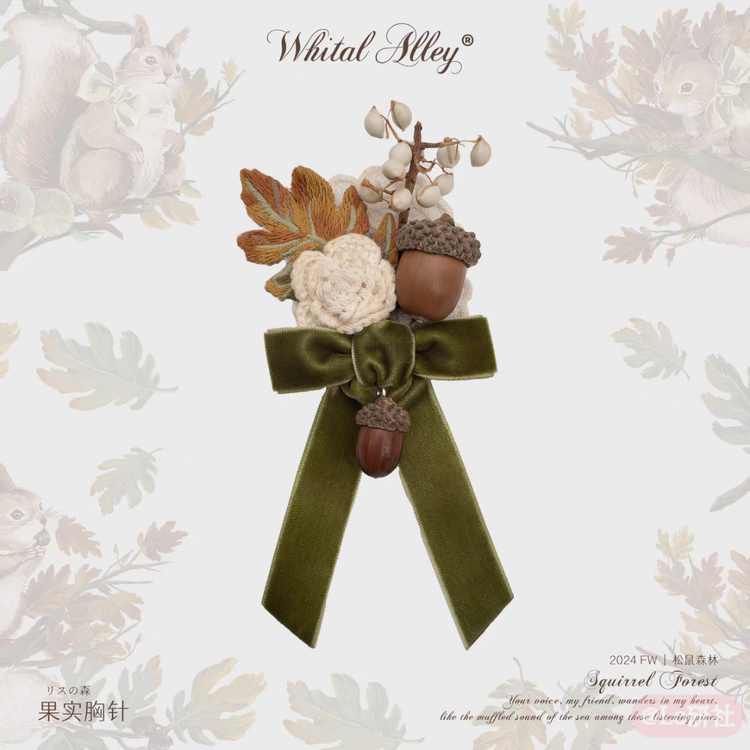 松鼠森林 kc/发带/边夹/胸针