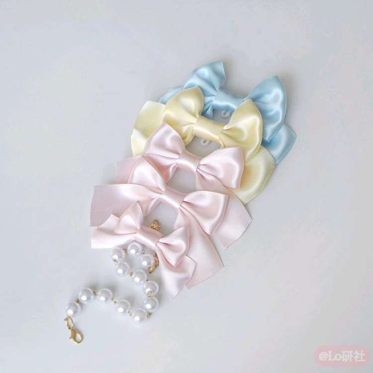 甜味可丽饼 蝴蝶结挂链