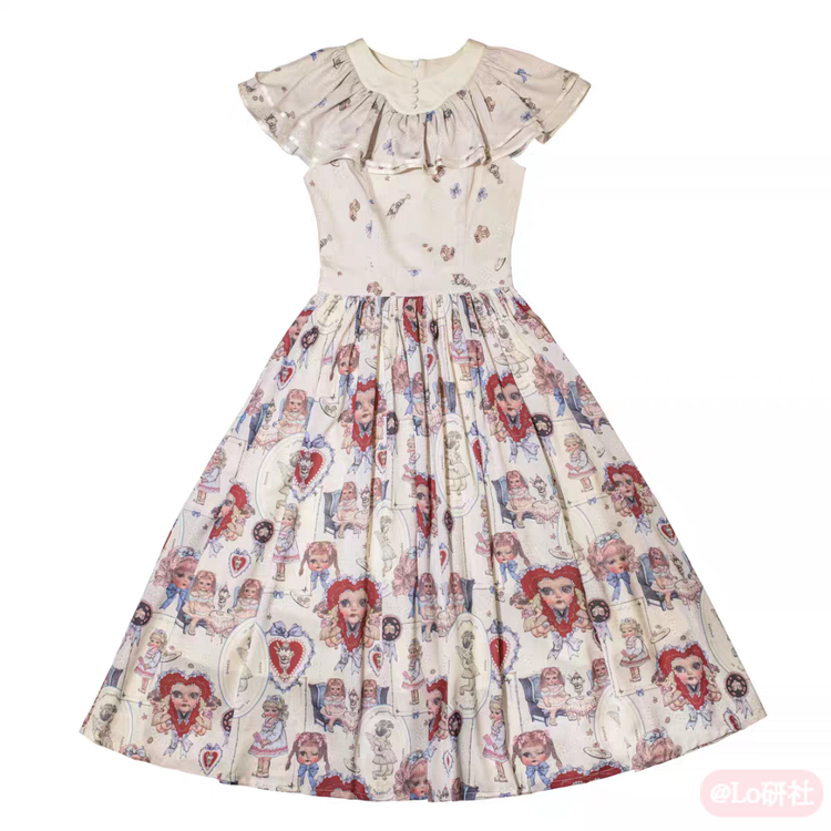 菲西的下午茶 飞袖JSK