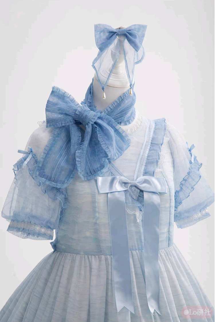 透明海 领巾/边夹