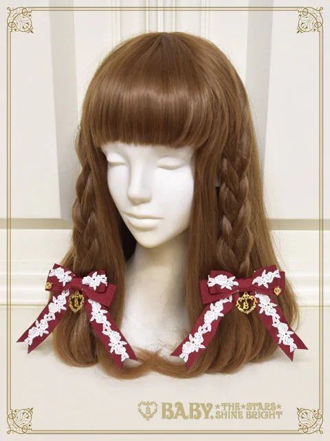 Créme Chantilly Princess Ribbon Clip