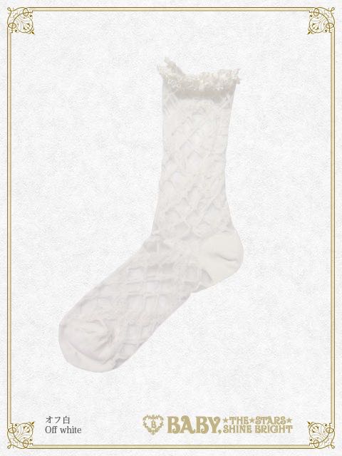 Petite Chérie Camélia Coffret See-through Socks