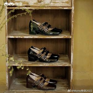 古典画框 复古玛丽珍单鞋