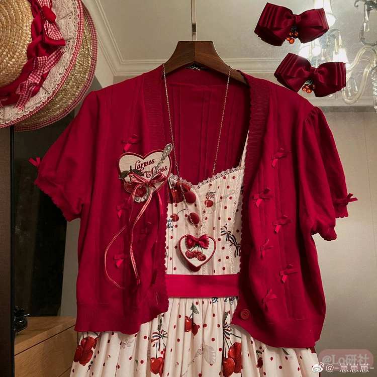 法兰西樱桃2.0 小物合集（帽子/项链/边夹/胸针）