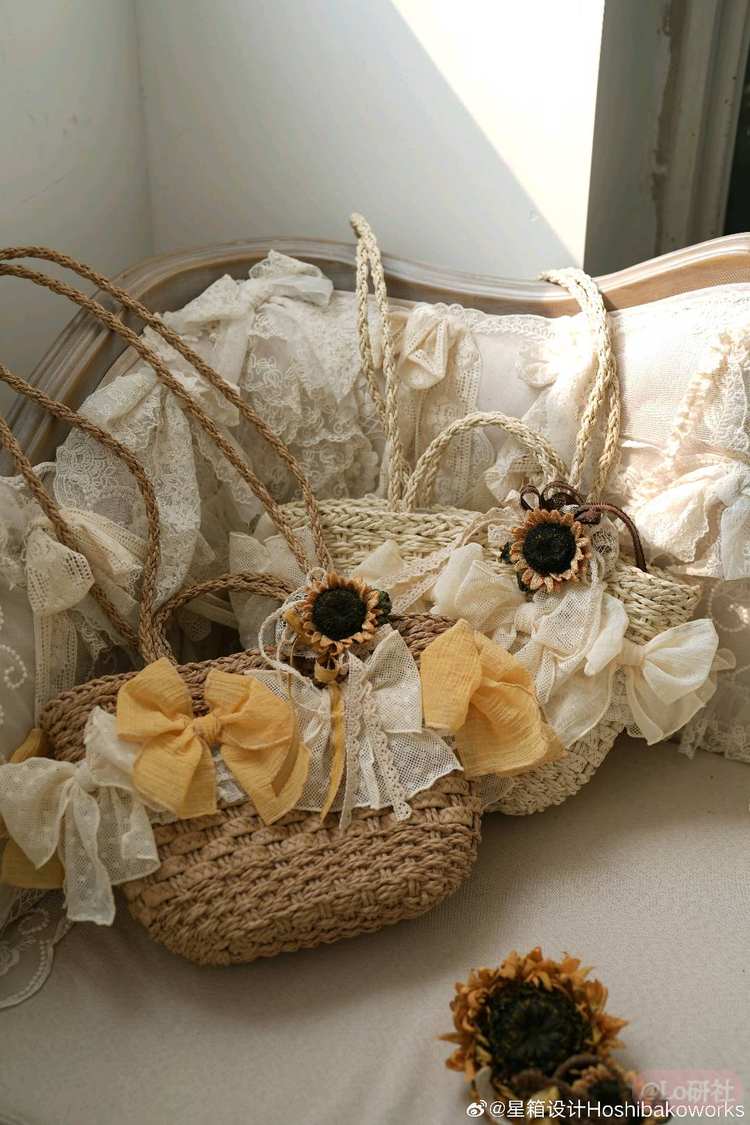 太阳花之歌 草编包