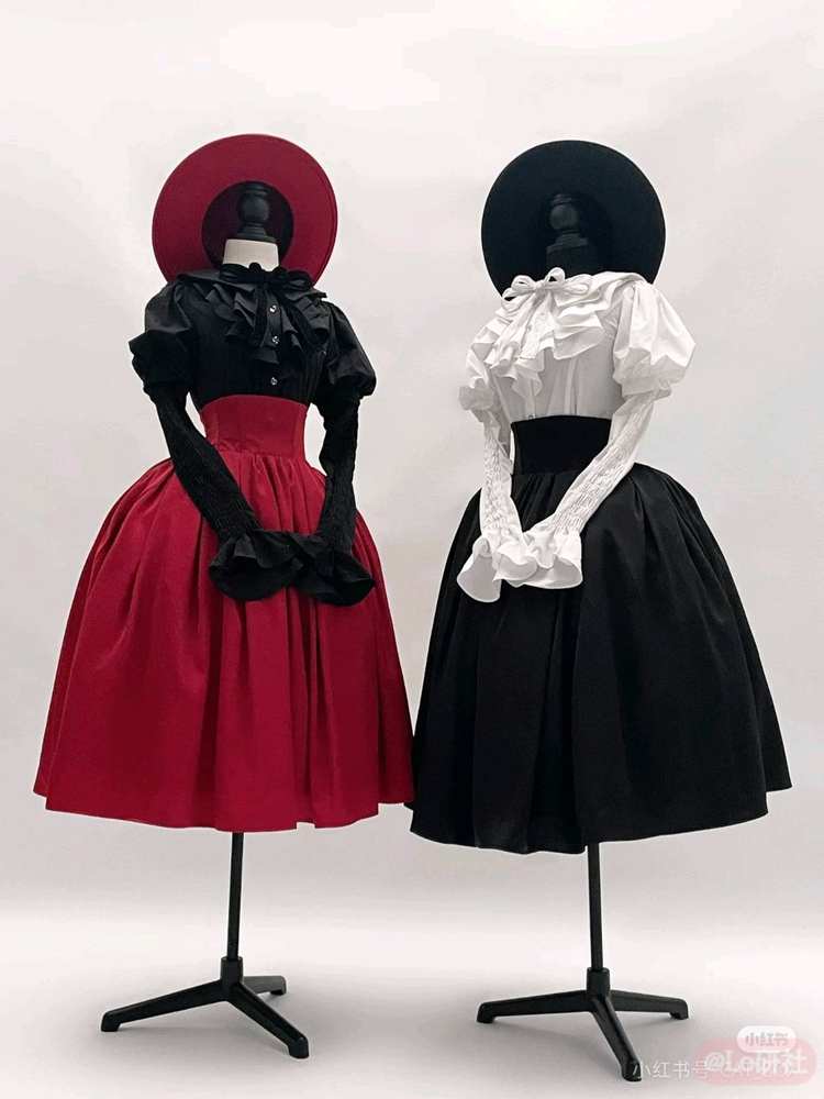 古堡少女 长SK半裙