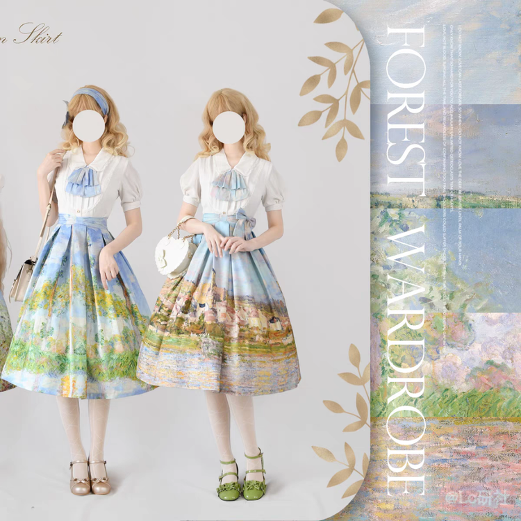 【森林之筐】 1.0莫奈油画