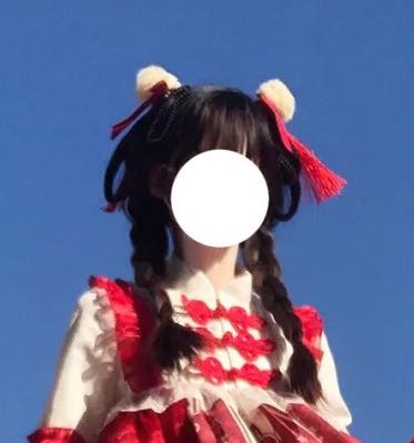 毛绒边夹