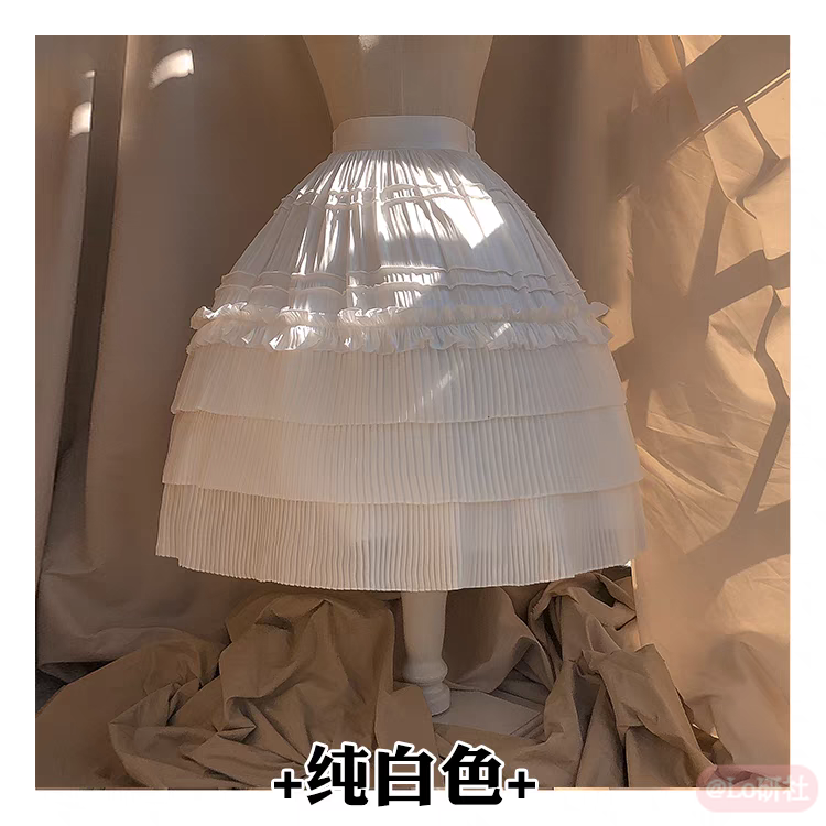 晚祷歌百褶衬裙