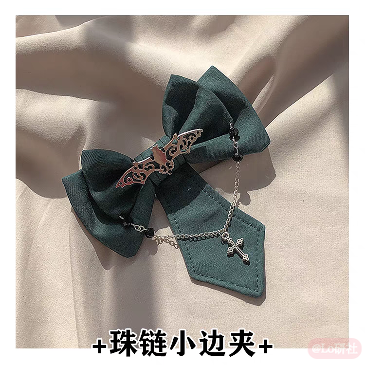 晚祷歌珠链小边夹