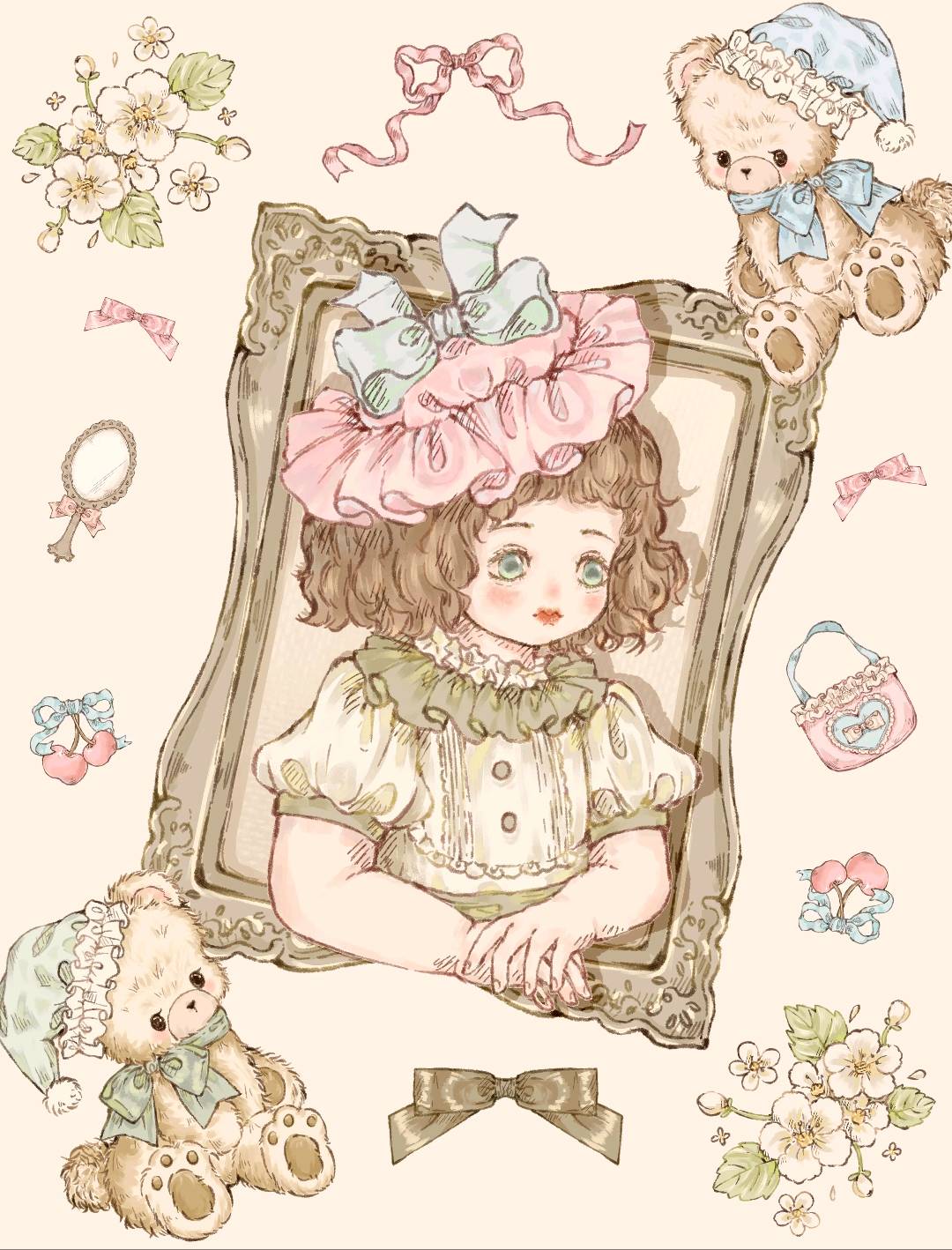 人偶与熊**原创设计