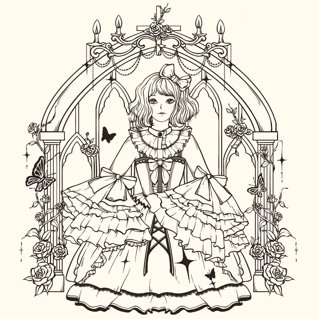 猫女殿下_**/暮光之境**原创洋装