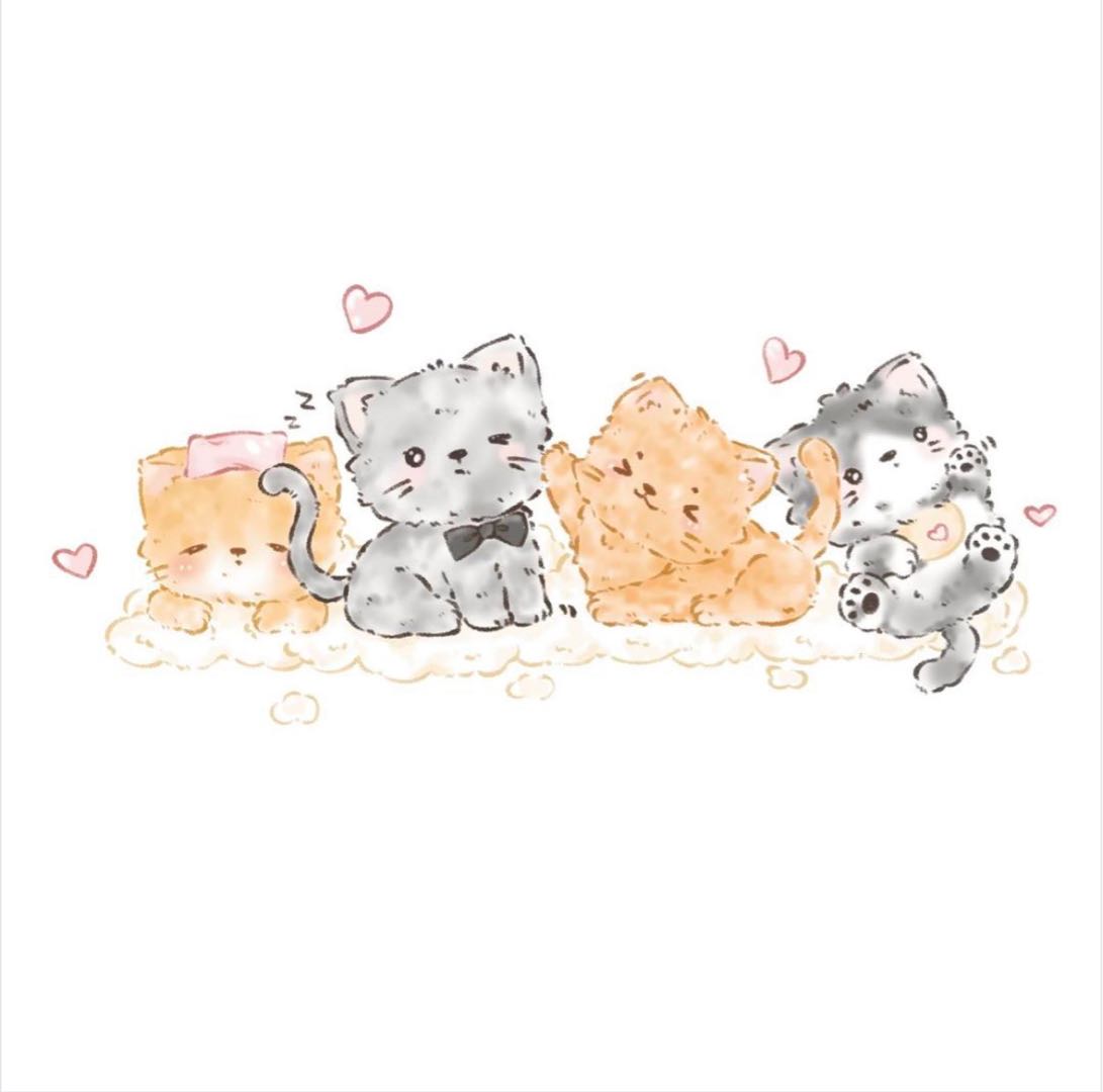 四只招财猫**原创设计