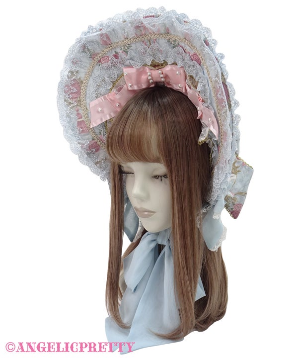 Rose Tassel Bonnet